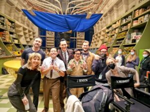 Ke Huy Quan Instagram - I LOVE my LOKI family.  Sharing some behind-the-scenes pics of the fun times we had on set. Please go check out all episodes available now. IT’S SO GOOD! And I’m not just saying that because I’m in it. 😜😂💚

@officialloki @marvelstudios @disneyplus