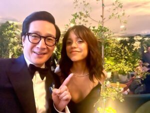 Ke Huy Quan Instagram - I have a nephew who loves to collect Pokémon cards. Me? I feel so blessed to be able to collect celebrity selfies. 😜 Here’s some more I haven’t had a chance to share. 🤭
