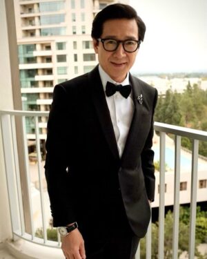 Ke Huy Quan Instagram - It’s TIME for the OSCARS @omega #OmegaMyChoice