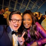 Ke Huy Quan Instagram – I FINALLY MET OPRAH! ❤️🙏🏻

..last night at the 3rd Annual @academymuseum Gala. 
Grooming: @anissaemily 
Tuxedo: @Dior
📸: @gettyimages & Yours Truly 🤳