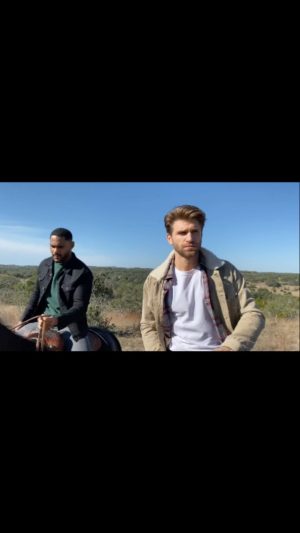 Keegan Allen Instagram - Head over to the @thecwwalker page. I’m taking over and you don’t want to miss it😜. Here is a video of @jlpierre and I riding in to tell you that a new episode of WALKER is on tonight. 8/7c only on @thecw and that we love you all #walkerfamily #spnfamily #pllfamily thank you for the support! EVERY HEART IS BIGGER IN TEXAS ❤️‍🔥

Video: @chachachaddo 🤠