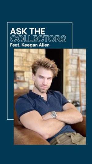 Keegan Allen Instagram - You asked, @keeoone answered. Whether you’re a seasoned collector, or new to all things watches—see what the actor and watch-enthusiast had to say about your most pressing questions.

#ebaywatches #luxurywatches #watchme #watches #rolexdaytona #tudorwatch #cartierwatch #watchcollector #watchcommunity #keeganallen #prettylittleliars