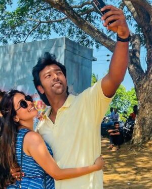 Keerthi shanthanu Instagram - My 🌟 from #bluestar 

So happy that all of u r receiving him with so much love ❤️ @shanthnu  #rajesh 
Go watch #bluestar in theatres if u haven’t ..Kandippa pudikum 😇
#thankyou
