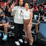 Keith Lee Instagram - Aces games are starting to feel like home , thank you for having us again @lvaces and @aja22wilson for always making us feel like family 🤞🏽🫂