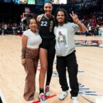 Keith Lee Instagram - Aces games are starting to feel like home , thank you for having us again @lvaces and @aja22wilson for always making us feel like family 🤞🏽🫂