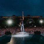 Keith Urban Instagram - Texas Time 🏀 thank you Houston !!!!!!! #CapitalOneJamFest Discovery Green