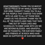 Kelly Clarkson Instagram - @daytimeemmys Thank you so much!!! I am so proud of my whole team for our wins tonight!! Thank you to all of the people that started this show with us and to all of those who joined us this season! Thank you to all of the guests and fans that take time out of their lives and schedules to come hang with us! We are beyond blessed, and grateful, and so thankful for our new family and friends at 30 Rock who have been so supportive of our new home ❤️
