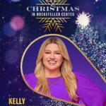 Kelly Clarkson Instagram - It's beginning to look a lot like... Christmas in @RockefellerCenter! Watch the annual tree lighting LIVE TONIGHT at 8/7c on @NBC and @Peacock. 🎄#RockCenterXMAS