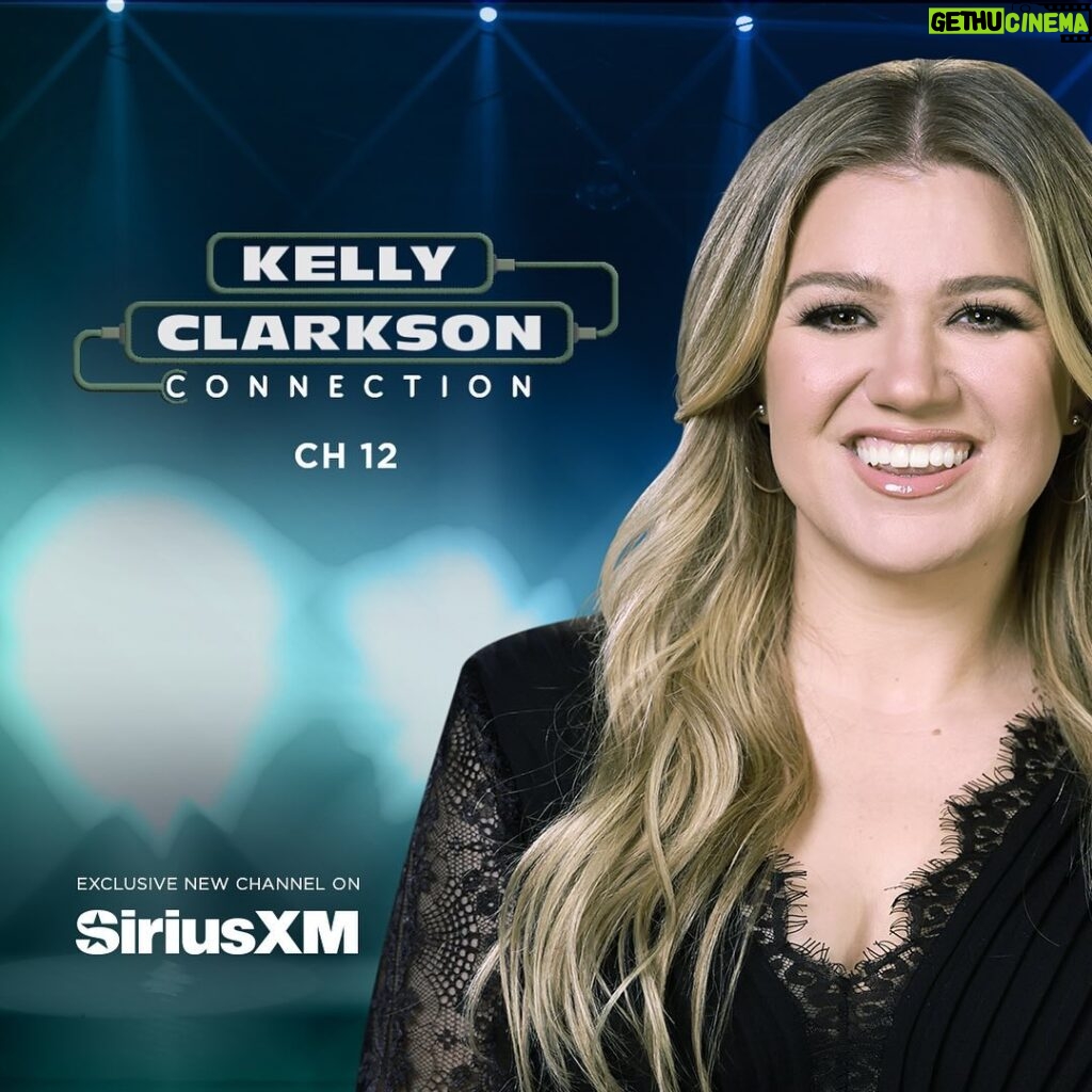 Kelly Clarkson Instagram - Welcome to the Kelly Clarkson Connection! Join me for music I love, music I’m inspired by, and hear stories behind my biggest hits: siriusxm.us/Kelly