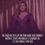 Kelly Clarkson Instagram - You asked and we listened! #WhenChristmasComesAround coloring pages are available now! 🖍🎅🏼 https://Atlantic.lnk.to/WCCA-ColoringPages