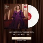 Kelly Clarkson Instagram - ‘When Christmas Comes Around…’ has exclusives at @Target! 🤍 Shop my white vinyl and CD with a surprise Christmas card inside👀 https://KellyClarksonMerch.lnk.to/TargetExclusives