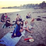 Kelly Rohrbach Instagram - beach party in November #ilovela