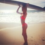 Kelly Rohrbach Instagram - surfs up! 👍 @jackguyphotography