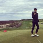 Kelly Rohrbach Instagram – Over and out Scotland! Kingsbarns Golf Club