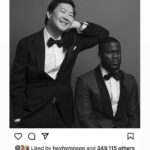 Ken Jeong Instagram - #FlashbackFriday in honor of @KevinHart4real appearing on @maskedsingerfox 💜💛