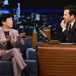 Ken Jeong Instagram - Always a blast on @fallontonight 💜💛 📷@toddowyoung