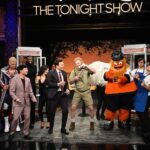 Ken Jeong Instagram - Always a blast on @fallontonight 💜💛 📷@toddowyoung