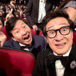 Ken Jeong Instagram - OMG I finally got to meet @kehuyquan and sat directly behind him for three whole hours!!! He doesn’t look annoyed at all!!!