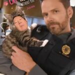 Ken Jeong Instagram - plenty of #valentinesday love between @kenjeong & @joelmchale 💜 #animalcontrolfox season 2 begins in three weeks on @foxtv, next day on @hulu!