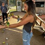 Kendall Vertes Instagram - Snow white and her prince Lake Hartwell Wildlife Safari