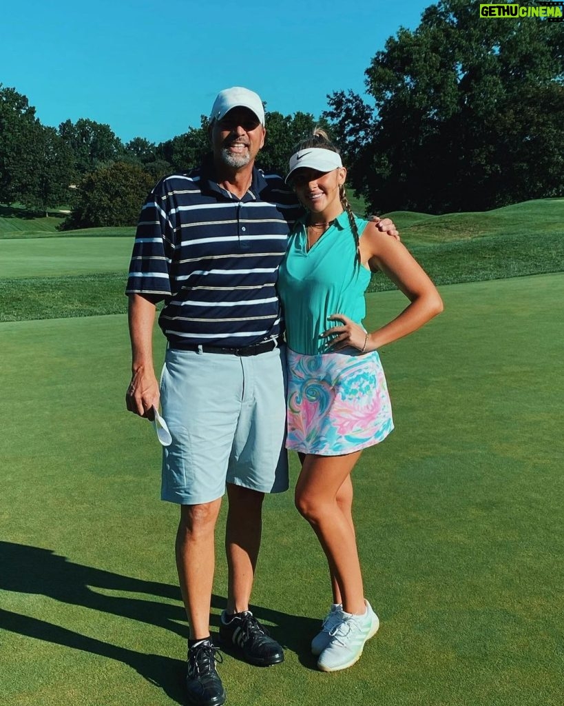 Kendall Vertes Instagram - To the best girl Dad ever. Happy birthday to you, my biggest supporter and motivator. Hope to be your golf partner forever🤍 I love you