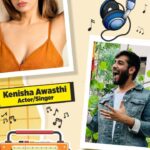 Kenisha Awasthi Instagram - It was Such a Lovely Talking to You @kenisha.awasthi . . . . . . #kenishaawasthi #instalive #tvactress #ott #webseries