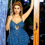 Kenisha Awasthi Instagram - I've been watching you,watching me ..💙 Photography - @prince_artphotography MUAH- @gonsalvesagnes #kenishaawasthi #contentcreator #indianwebactor #socialmediainfluencer #indianyoutuber #indiesinger #goadiaries #calangute #everydayphenomenal #bestfortoday #glamourbaby #tlc #kickyourgame #rnbmusic #rnblovers #rnbforever #groovy #mykindaplace #mykindamusic #hazeleyedbeauty #hourglassbody #stilletonails #nailartaddict Rock Forest Goa