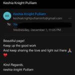 Keshia Knight Pulliam Instagram - 🚨🚨🚨I don’t normally address stuff like this… However… this person is a complete FRAUD!!!! If you received an email from KeshiaKnightPulliamInfo@gmail.com it is NOT from me. 🚨🚨🚨