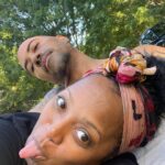 Keshia Knight Pulliam Instagram - Just coolin our heels… Doing old married people stuff on a Friday!!! 😂😂😂