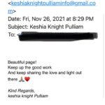 Keshia Knight Pulliam Instagram - 🚨🚨🚨I don’t normally address stuff like this… However… this person is a complete FRAUD!!!! If you received an email from KeshiaKnightPulliamInfo@gmail.com it is NOT from me. 🚨🚨🚨