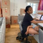 Keshia Knight Pulliam Instagram - What #Momlife looks like on a Friday... Always multitasking!!!🤷🏾‍♀️🤦🏾‍♀️ Who can relate?!?! On another note... Excited to move on to the next chapter!!