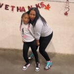 Keshia Knight Pulliam Instagram - Ella has been my partner in paying it forward her whole life!! Six years ago she was in my belly as I waddled around serving plates. This year she helped me hand out plates!! We had a wonderful time yesterday giving back to the men of the @atlmission . For the past 9 years @thekizzyfoundation has partnered with @silencetheshame & @shantidas404 to provide Thanksgiving dinner for thousands over the years. #BlessedToBeABlessing #Grateful