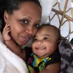 Keshia Knight Pulliam Instagram - Morning cuddles with Bubba. I remember when Sissy was this little… Now she is a big girl!! I’m going to enjoy these free cuddles as long as they last!! 🥰 #HappyFriday
