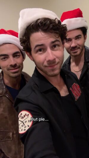 Kevin Jonas Instagram - Starting tonight we’ll be adding all of the (sleigh) bells and whistles to #THETOUR with our favorite holiday music and even SNOW! 

It’s officially Christmas up in this b❄️tch… are you ready?