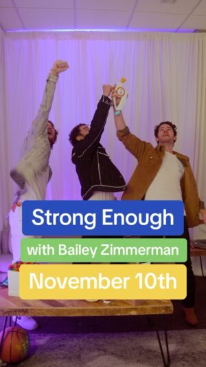 Kevin Jonas Instagram - Nothing stronger than the power of friendship. Strong Enough with @bailey.zimmerman out November 10th 💪