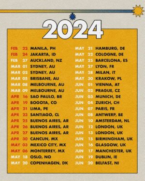 Kevin Jonas Instagram - THE WORLD TOUR. On sale now at jonasbrothers.com!