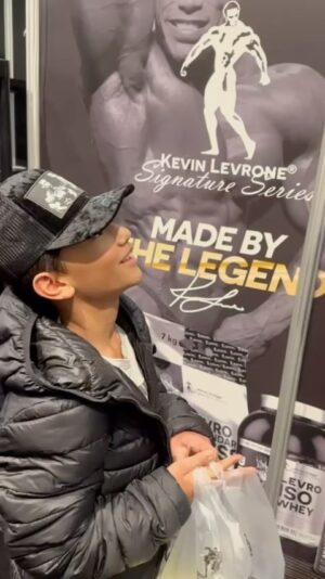 Kevin Levrone Instagram - One Of The Koolest Kids Ever✌🏽❤️