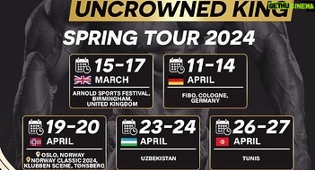 Kevin Levrone Instagram - 2024 Spring🌎Tour March 15-17 @arnoldexpoukEnglan🏴󠁧󠁢󠁥󠁮󠁧󠁿 April 11-14 @fiboofficial Germany 🇩🇪 April 19-20 Norway 🇳🇴 April 23-24Uzbekistan🇺🇿 @sportfood_uz April 26-27 Tunisia 🇹🇳