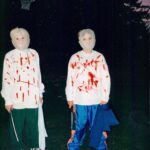 Kevin Love Instagram – Halloween Circa 1997 – budget Jason Voorhees 🔪 Camp Crystal Lake