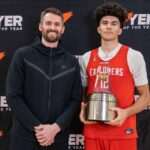Kevin Love Instagram - From one Gatorade National Boys Basketball Player of the Year to another, welcome to the @Gatorade Player of the Year Family, @cameron_boozer_12!!! #GatoradePartner Miami, Florida