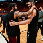 Kevin Love Instagram - The brotherhood will never be broken. So much love for so many @cavs Kaseya Center