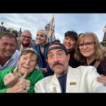 Kevin Smith Instagram - HAPPY 78th BIRTHDAY, MOM! It was a rough year for @donsgirlgrace, with far too many hospital stays. So to celebrate her victory over the infinite, we took Mom to @waltdisneyworld for her birthday today! All she wanted was a photo with Santa and cotton candy, so she got both. I’m grateful to ring in another year and she was ecstatic to spend the day with her kids, her granddaughter, and her niece. #KevinSmith