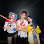 Kevsho Instagram - un poquito más de halloween 🎃 la última foto la puse porque angie casi se cae mientras la sacábamos y me parece hermoso que haya quedado retratado ese momento tkm anshelina