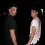 Kevsho Instagram - un poquito más de halloween 🎃 la última foto la puse porque angie casi se cae mientras la sacábamos y me parece hermoso que haya quedado retratado ese momento tkm anshelina