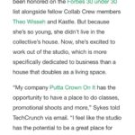 Khamyra Sykes Instagram - Woke up this morning to being featured in @techcrunch‼️Thank youuu @amandasilberling for capturing our essence and bringing awareness to us being more than just influencers💚