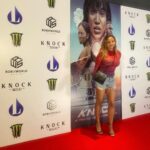 Khamyra Sykes Instagram - The Private Screening of @knockthemovie was literally a movie 🔥🎥🔥Don’t play wit it!! I learned so much being a part of this movie and wish my big brother @robiiiworld ALL the success n blessings! Thanks for being a great mentor, big bro and friend♥️