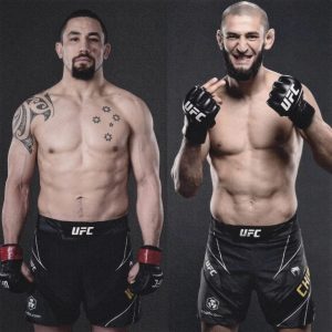 Khamzat Chimaev Instagram - Good guy vs Bad guy let’s make it happen 👊🏼😁🧟‍♂️

only respect @robwhittakermma 🤝