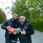 Khamzat Chimaev Instagram - @ya_pomoshnik_kra_95 Дал сий дойл хьа Ваша, Ахмат Сила 🤝☝🏼 Grozny