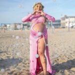 Khloë Terae Instagram - Just a little photodump from the most magical baby shower I could’ve ever dreamed of! Special thanks to everyone who helped make it so incredibly beautiful! 🎀🌊🌹✨💕 Ocean & mama felt the LOVE !!! ◦ MiniPancakes @Mini.pancakes.lane ◦ Cake backdrop @monie_balloons ◦ Lower Level Balloon backdrop @bakiballoons ◦ Flower crowns @Amaranthine.la ◦ Florists @arakssa ◦ Florist @lafleurclose ◦ Coconuts @Pimentacoconutengraving ◦ Grazing Boards @picnicgrazingco ◦ Baby Ocean welcome Sign @Personalizedplaques ◦ Friendship Bracelets @omgigi1111 ◦ Bubbles @sparkify_events ◦ Glow energy drink @drinkglow ◦ Gio Sponsor Security, servers, DJ @exoticahookah_ ◦ Tequila @tequilagrandiamante ◦ Meat Guy @meatguyLA ◦ Bre’s present Stroller @cybex_usa @cybex_global ◦ DJ @djnino_official ◦ Cake @crumbles_patisserie ◦ Cookies and Strawberries @chocolatedelightsbyrima ◦ Photography @twistimages ◦ Videographer @realproductions.inc ◦ Event Coordinator @pritynpinkproductions Hermosaa Beachh.<3