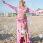 Khloë Terae Instagram - Just a little photodump from the most magical baby shower I could’ve ever dreamed of! Special thanks to everyone who helped make it so incredibly beautiful! 🎀🌊🌹✨💕 Ocean & mama felt the LOVE !!! ◦ MiniPancakes @Mini.pancakes.lane ◦ Cake backdrop @monie_balloons ◦ Lower Level Balloon backdrop @bakiballoons ◦ Flower crowns @Amaranthine.la ◦ Florists @arakssa ◦ Florist @lafleurclose ◦ Coconuts @Pimentacoconutengraving ◦ Grazing Boards @picnicgrazingco ◦ Baby Ocean welcome Sign @Personalizedplaques ◦ Friendship Bracelets @omgigi1111 ◦ Bubbles @sparkify_events ◦ Glow energy drink @drinkglow ◦ Gio Sponsor Security, servers, DJ @exoticahookah_ ◦ Tequila @tequilagrandiamante ◦ Meat Guy @meatguyLA ◦ Bre’s present Stroller @cybex_usa @cybex_global ◦ DJ @djnino_official ◦ Cake @crumbles_patisserie ◦ Cookies and Strawberries @chocolatedelightsbyrima ◦ Photography @twistimages ◦ Videographer @realproductions.inc ◦ Event Coordinator @pritynpinkproductions Hermosaa Beachh.<3